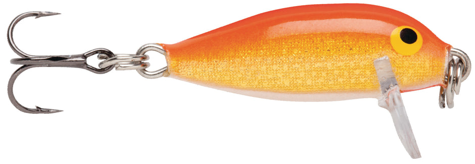 Rapala Countdown CD-1 Gold Fluorescent Red Sinking 2.5cm