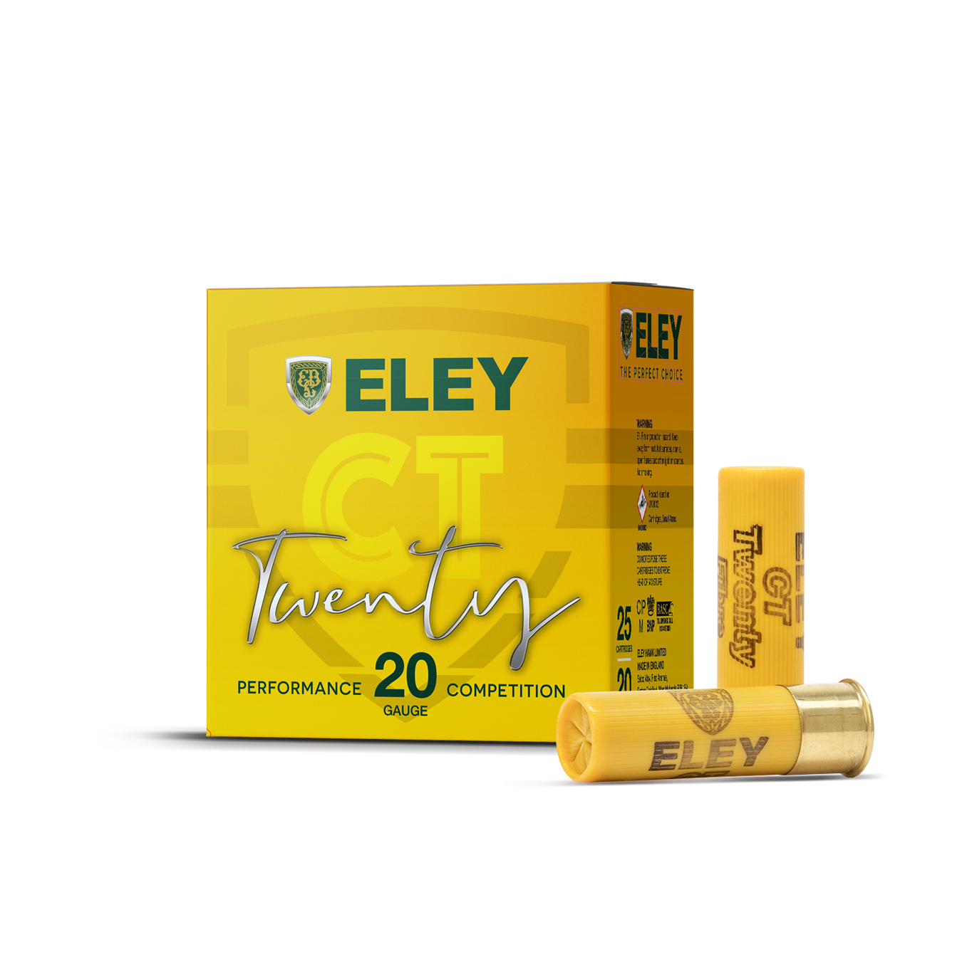 20B Eley CT Twenty 7 1/2 Shot 21 Gram FIBRE WAD