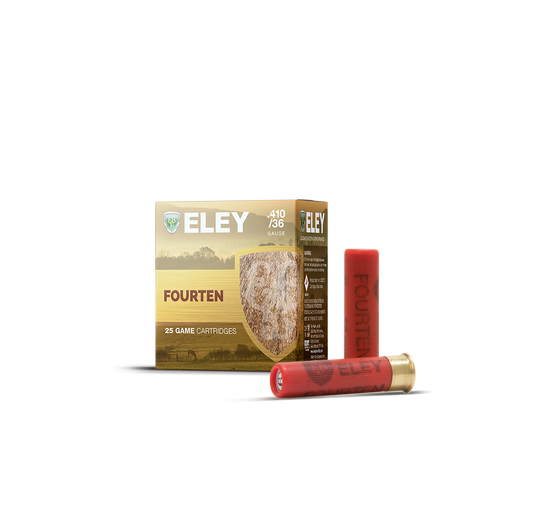 410B Eley Fourten 6 Shot 9 Gram FIBRE WAD 2"
