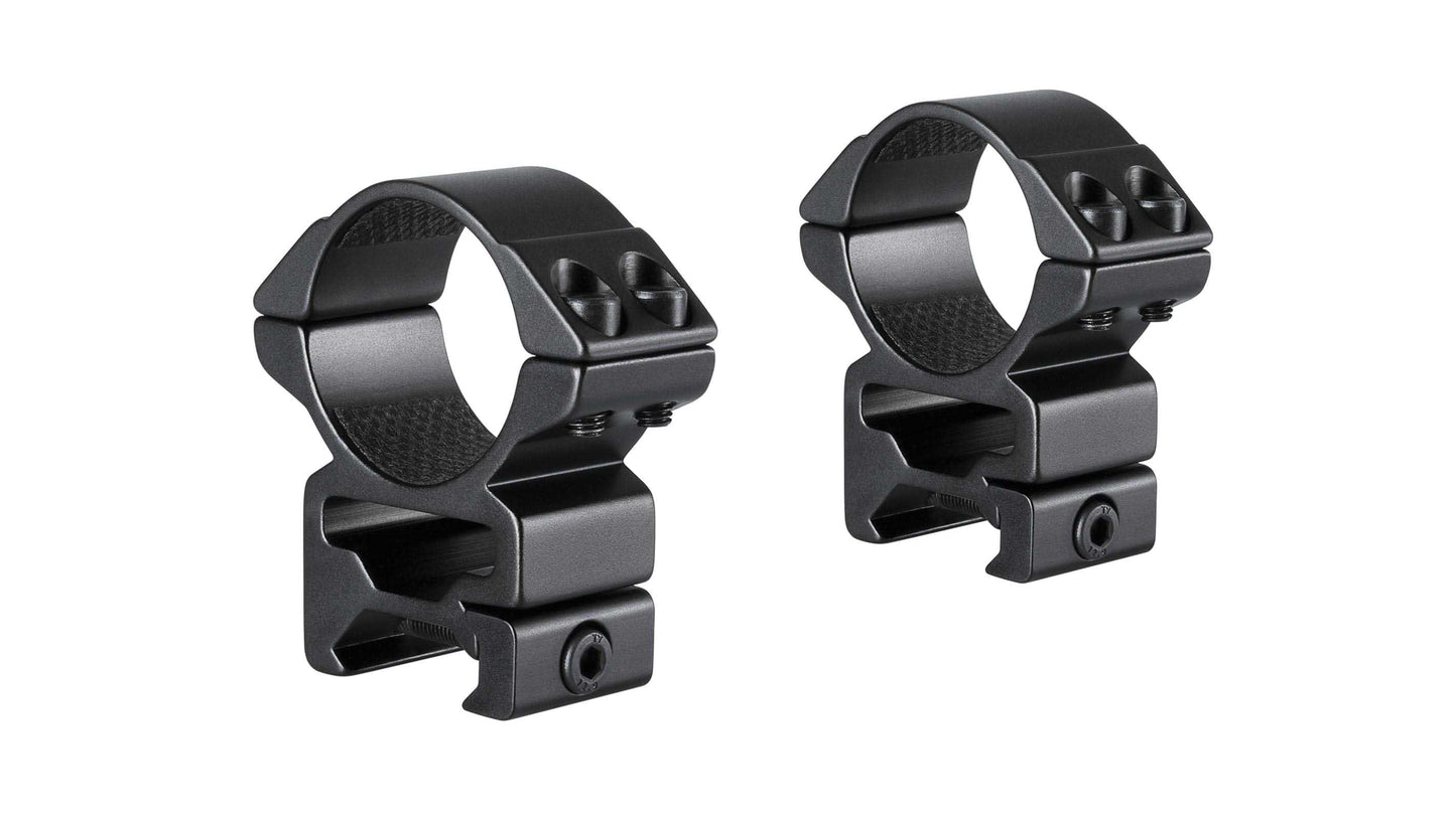 Hawke Match Mounts 30mm 2 Piece Weaver High 22117