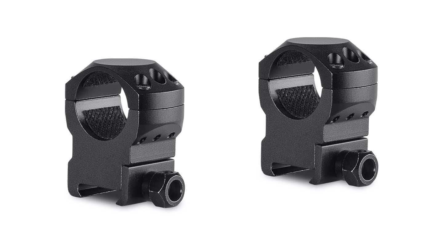 Hawke Tactical Ring Mounts 1" 2 Piece Weaver High 24112