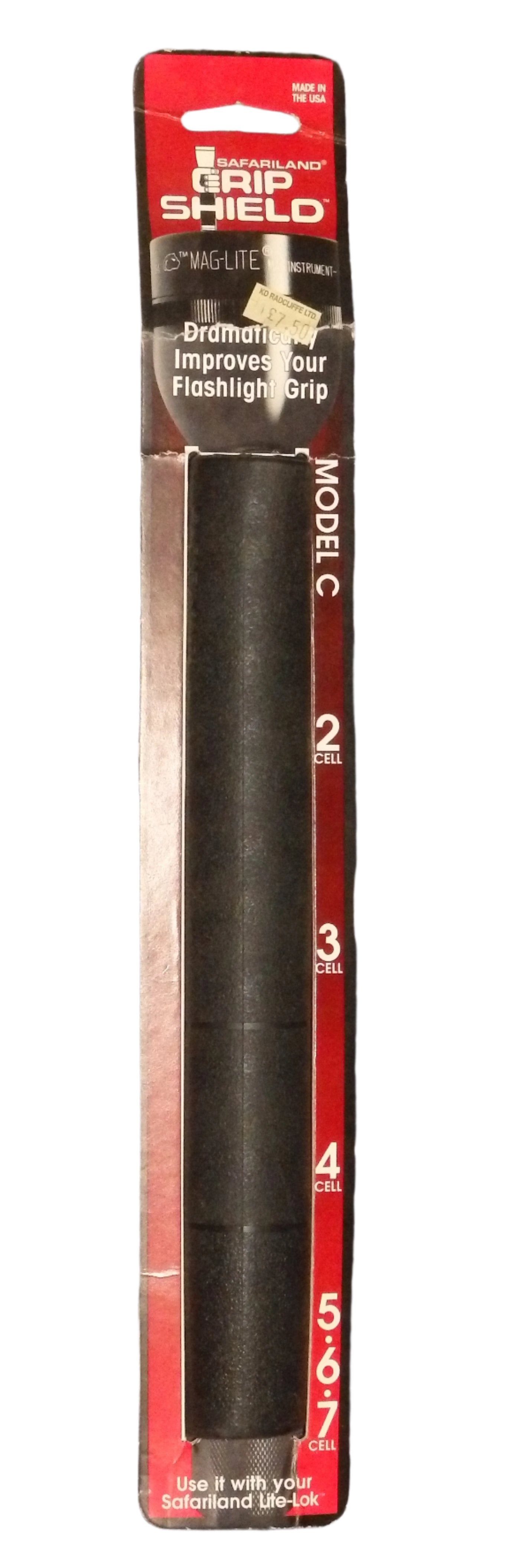 SAFARILAND Grip Shield Maglite C-cell Torch rubber grip cover