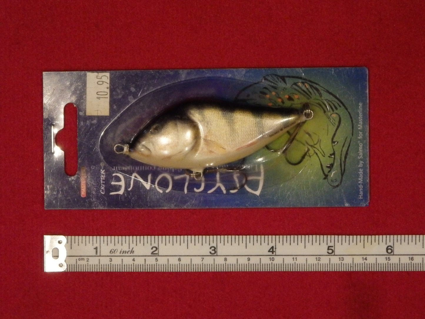 Masterline Toothy Critter Psyclone Slider Perch Sinking 7cm