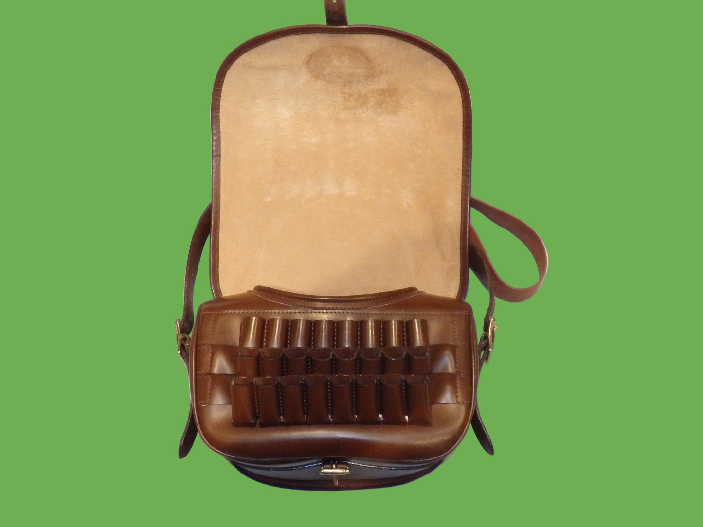 Large Loaders Cartridge Bag Leather