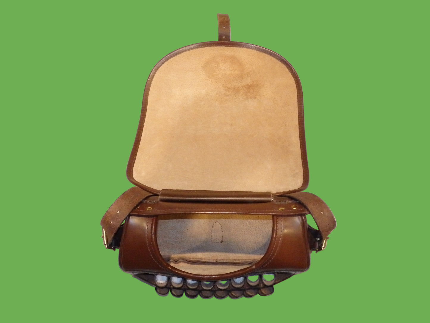 Large Loaders Cartridge Bag Leather