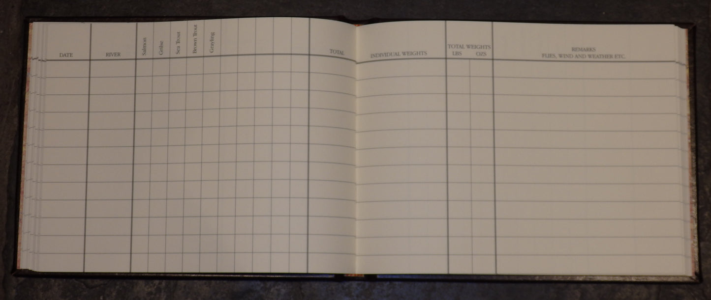 Noble MacMillan Fishing Record Book