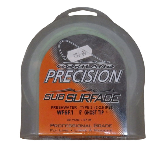 Cortland Precision Sub Surface WF-6-F/I Ghost Tip