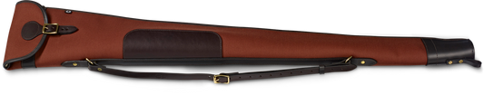 CROOTS ROSEDALE CANVAS SHOTGUN SLIP/COVER WITH FLAP AND ZIP
