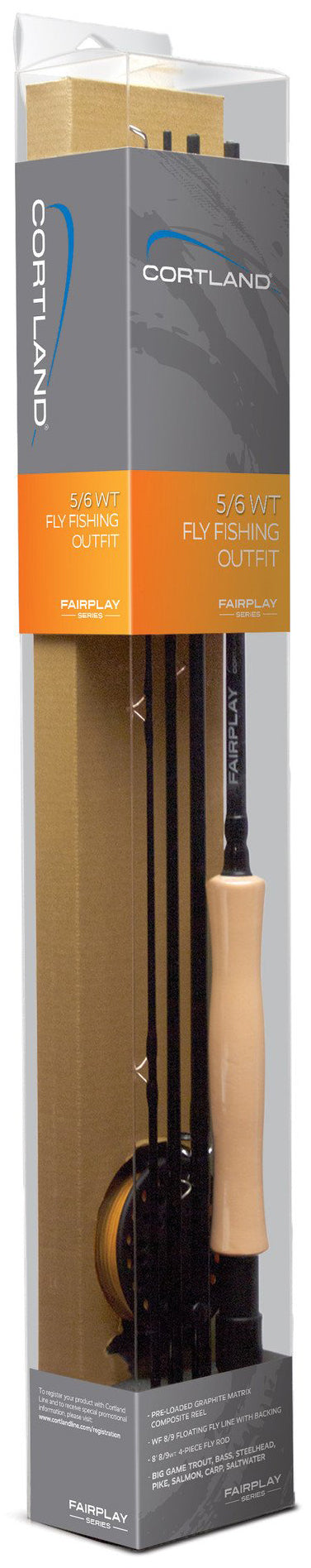 Cortland Fairplay Outfit Kit 9ft 8/9# Rod inc Reel & Line
