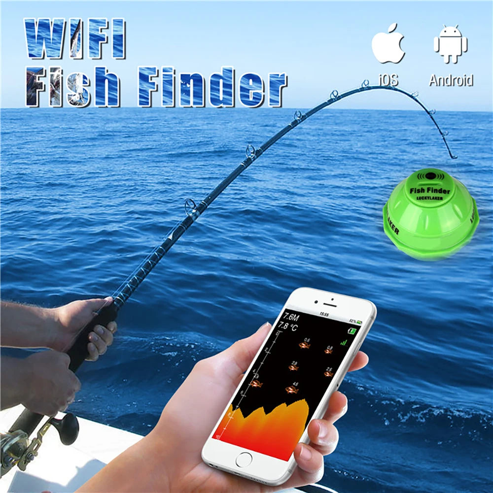 Lucky FF916 Sonar Wireless WIFI Fish Finder