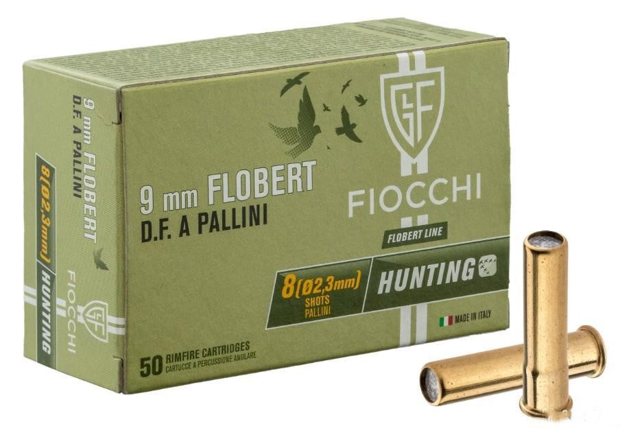 9mm Fiocchi Flobert Shotgun Cartridges (per 50)