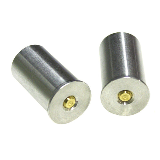 Bisley Alloy Snap Caps - Pair