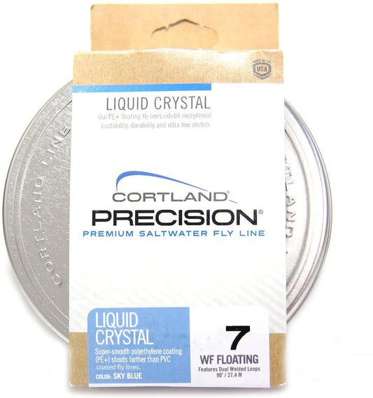 CORTLAND Precision Liquid Crystal  WF Clear Tropics Floating Fly Line