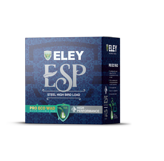 12B Eley ESP Steel Pro Eco Wad 3 Shot 36 Gram 3" Case