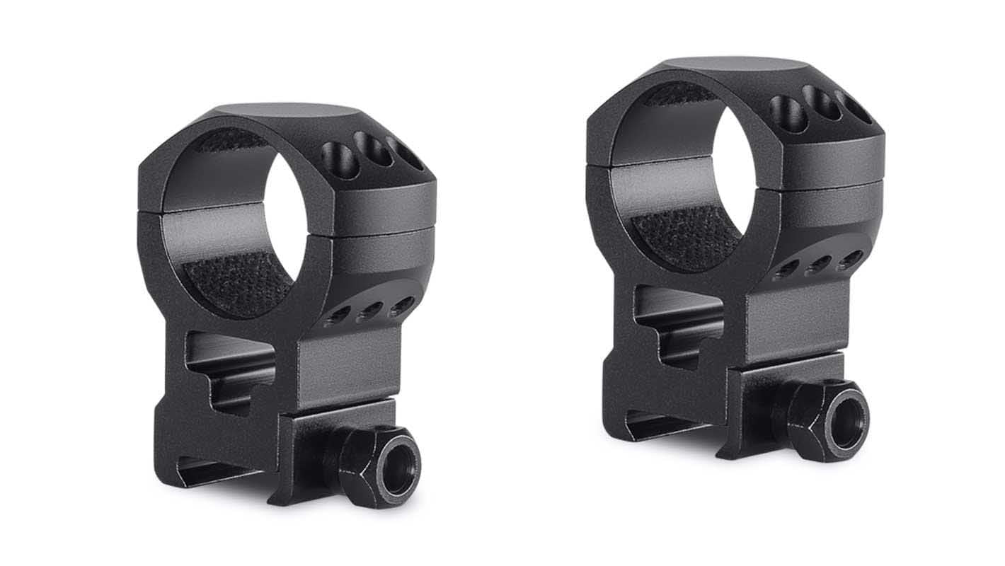 Hawke Tactical Ring Mounts 30mm 2 Piece Weaver Extra High 24118