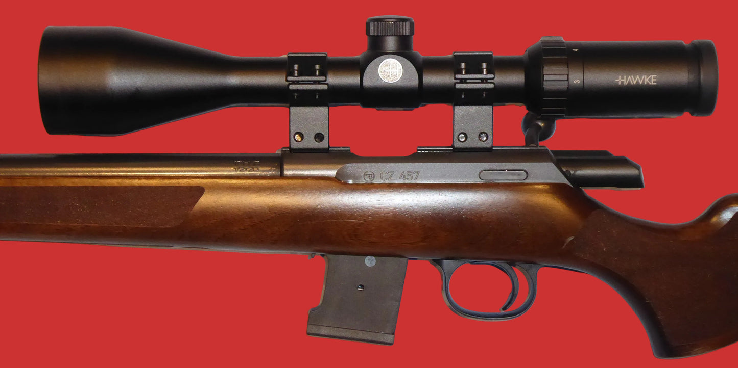 .17 HMR C.Z. Mod 457 Second Hand