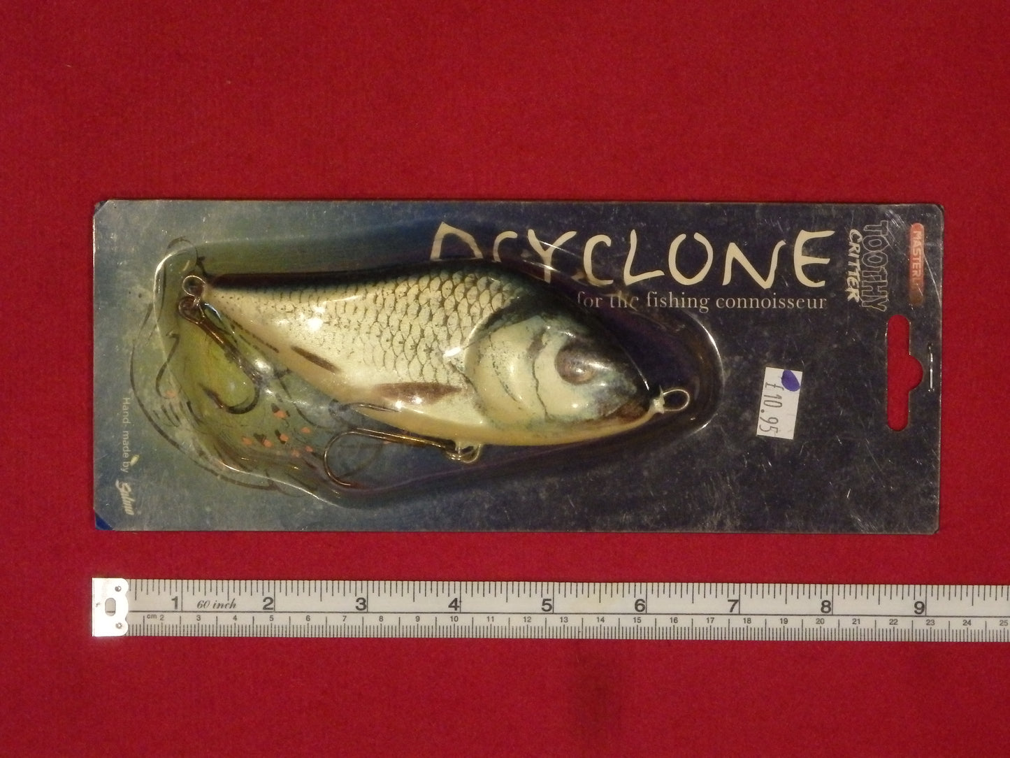 Masterline Toothy Critter Psyclone Slider Shiner Floating 12cm