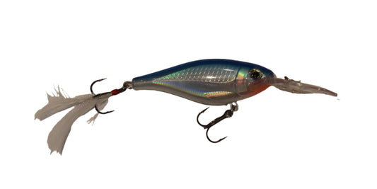 Rapala X-Rap Shad XRS-8 Silver Blue Suspending 8cm