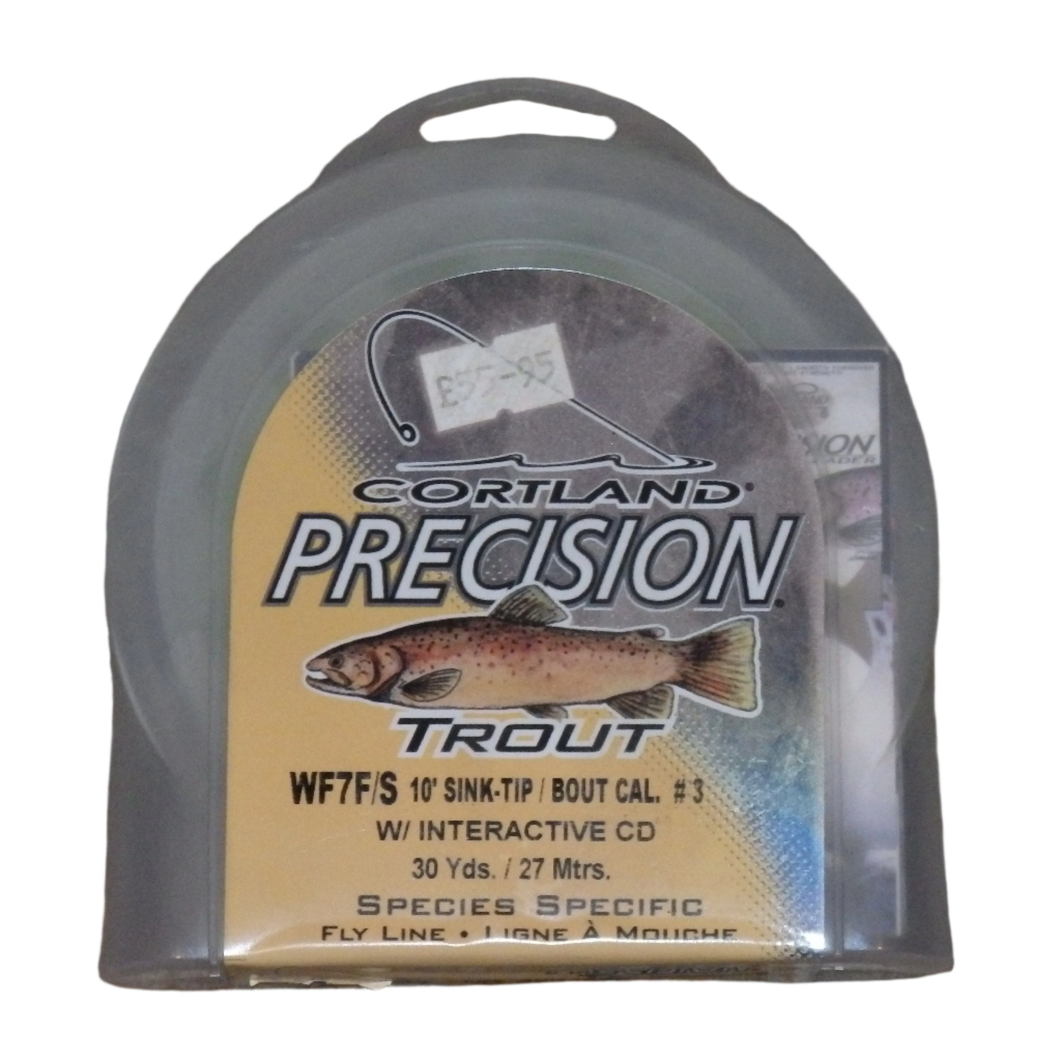 Cortland Precision WF 7 F S Sink Tip Fly Line KD Radcliffe Ltd cortland-precision-wf-7-f-s-sink-tip-fly-line-kd-radcliffe-ltd