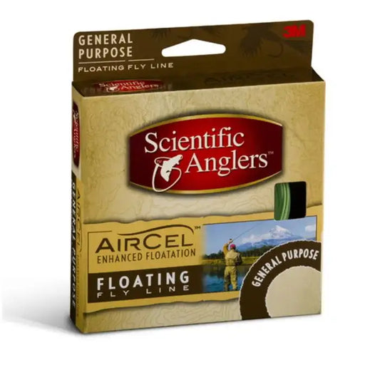 Scientific Anglers Air Cel Fly Line, Green DT 8 F