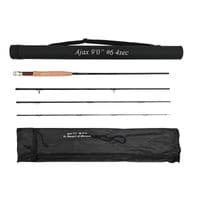 Sharpe's of Aberdeen  Ajax 4 pce -9 ft #6 or 9 1/2ft  #7 Trout Fly Rod