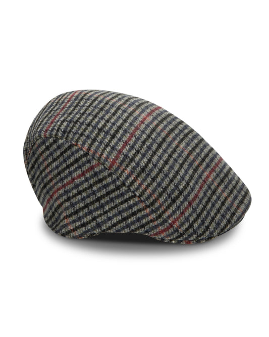 Hoggs of Fife Dogtooth Waterproof Tweed Cap