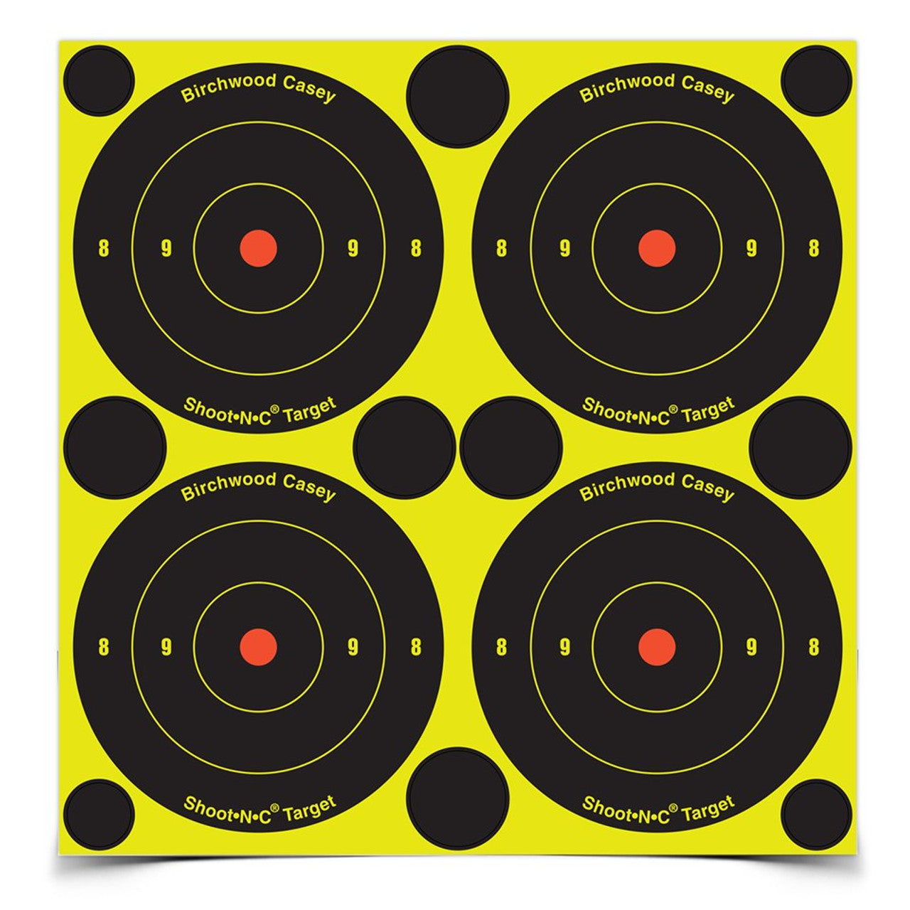 SHOOT•N•C 3 INCH BULL'S-EYE, 48 TARGETS - 120 PASTERS