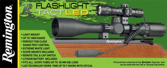 REMINGTON TACTLED™ TACTICAL MULTI-FUNCTIONAL FLASHLIGHT